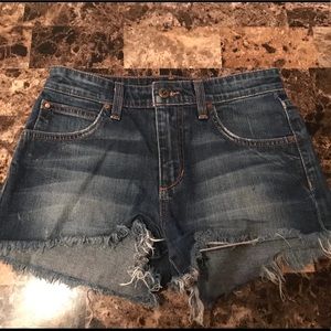 Cut Off Jean Shorts